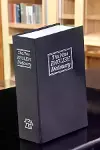 Gizli Kasa İngilizce Sözlüğü Kitap Görünümlü Anahtarlı Gizli Mini Çelik Kasa Kilitli-2