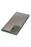Samsung Galaxy Note 20 Ultra Kılıf Razer Lensli Silikon - Yeşil-3