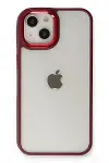 Apple iPhone 14 Plus Kılıf Dora Kapak - Kırmızı-2
