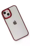 Apple iPhone 14 Plus Kılıf Dora Kapak - Kırmızı-3