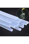 Silikon Tabancası İçin İNCE Silikon Çubuk 10’lu Paket – Şeffaf-1