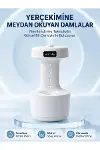 Dekoratif Hava Nemlendirici 800 ml Sessiz Aroma Difüzör Anti Yerçeki Su Efektli-1