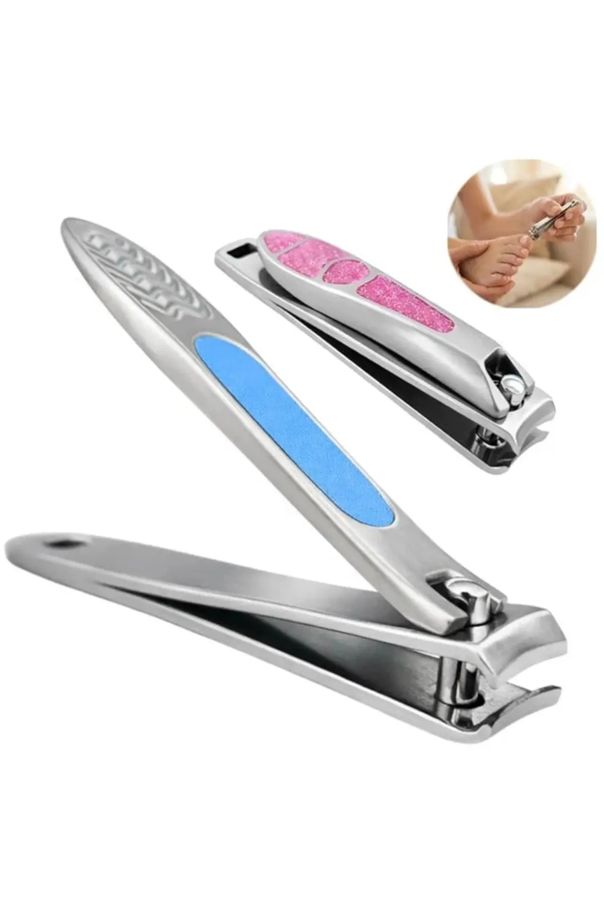 SN-29307 Profesyonel Ergonomik 73 Mm Paslanmaz Çelik El Ayak Tırnak Makası
