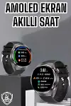 Akıllı Saat Bluetooth Bağlantılı Amoled Ekran Uyku ve Sağlık Takibi Yeni Nesil-4