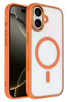 Joko Apple iPhone 16 Terea Magsafe Kapak - Turuncu-2
