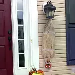 Halloween Sensörlü Işıklı Hareketli Mumya 25x75 Cm-2