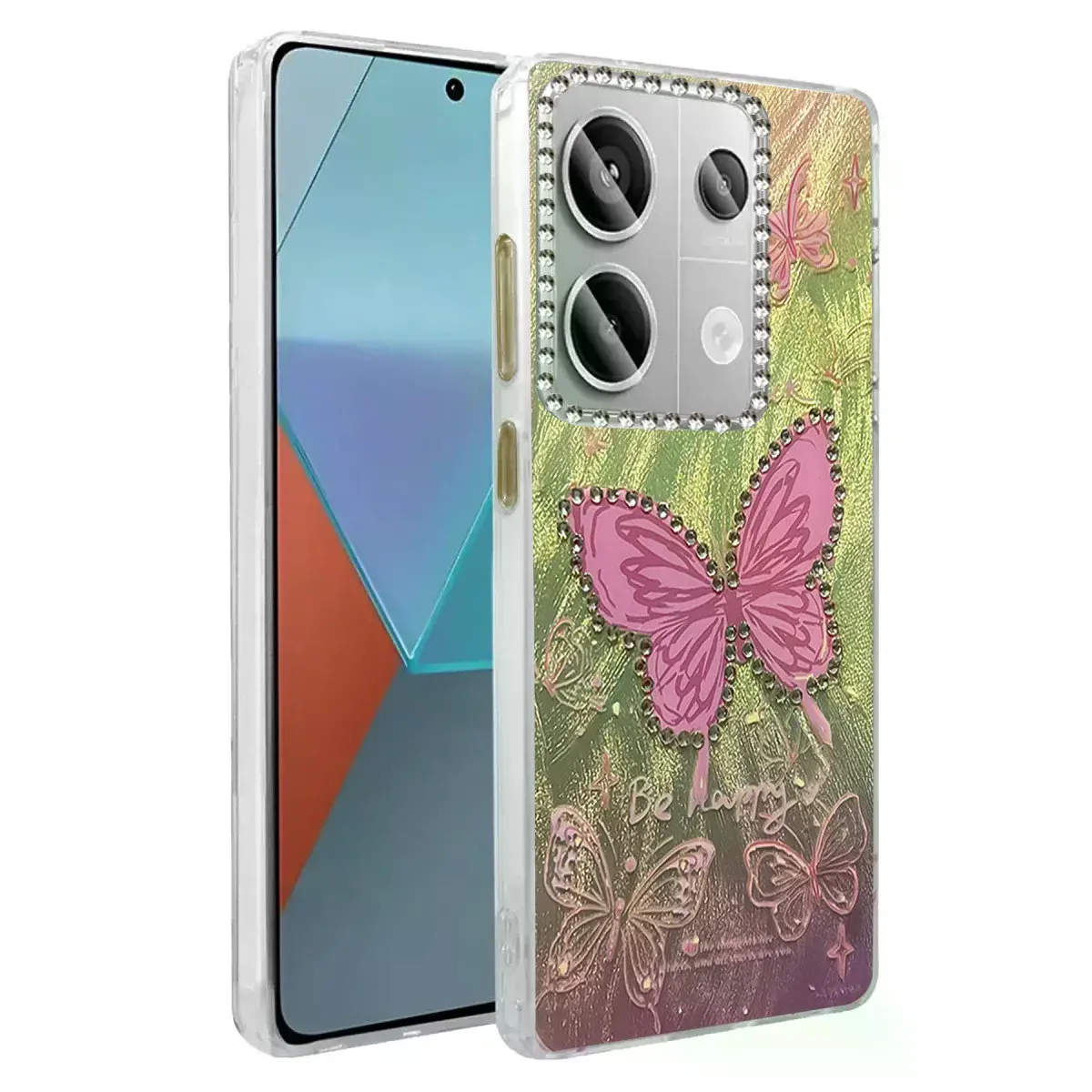 Xiao Red Note 13 Pro 4g Kılıf Blade Aynalı Desenli Kapak - Desen 5