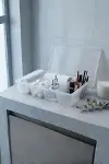 5 Bölmeli Şeffaf Buzdolabı İçi Düzenleyici & Kapaklı Dondurucu Saklama Kabı (24x38 cm)-8