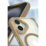 Apple İphone 16 Plus Kılıf Enka Magsafe Silikon Kılıf - Lacivert-3