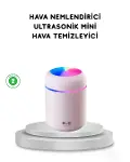 USB Bağlantılı LED Işıklı Hava Nemlendirici – Sessiz ve Kullanıcı Dostu Tasarım-1
