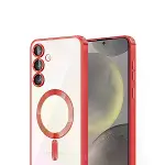 Samsung Galaxy A55 5g Kross Magneticsafe Kapak - Kırmızı-4