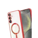 Samsung Galaxy A55 5g Kross Magneticsafe Kapak - Kırmızı-6
