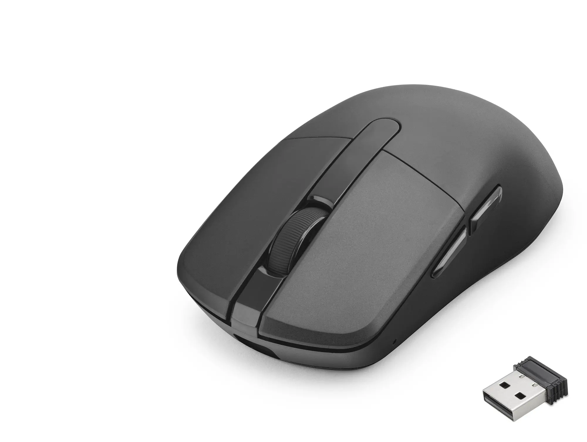 Dual Mode Şarjlı Kablosuz Mouse Bluetooth 2.4 Ghz 6200 Dpı Siyah HDX3414