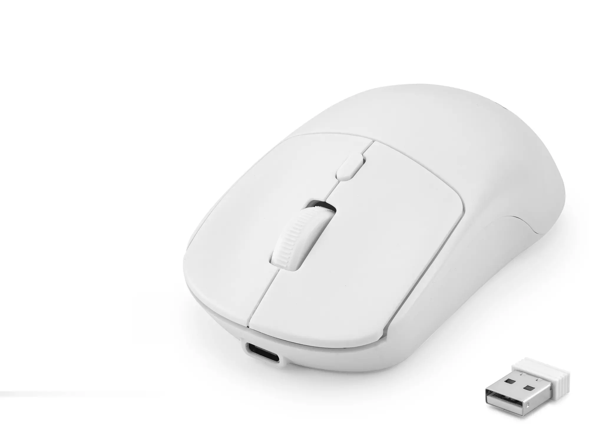 Dual Mode Şarjlı Kablosuz Mouse 2.4 Ghz Bluetooth 5.0 4000 Dpı Beyaz HDX3415W