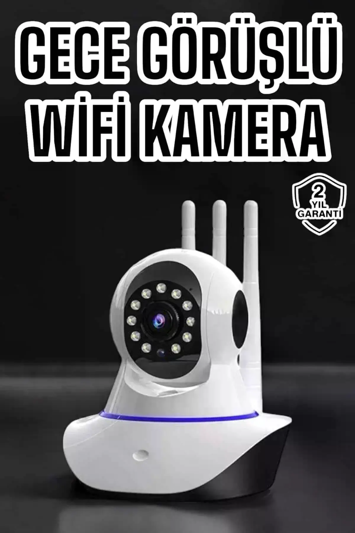 Ev Kamerası Wifi Kamerası Video Kayıt Çift Yönlü Hareket Sensörü Bebek
