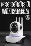Ev Kamerası Wifi Kamerası Video Kayıt Çift Yönlü Hareket Sensörü Bebek-1
