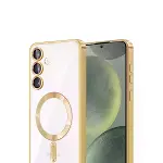 Samsung Galaxy A54 5g Kross Magneticsafe Kapak - Gold-2