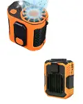 Yüksek Hızlı Mini Klima Fan – 11 m/s Rüzgar Gücü, 100 Hız Ayarı-2