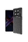 Honor Magic 7 Lite Kılıf Auto Focus Karbon Kapak - Siyah-2
