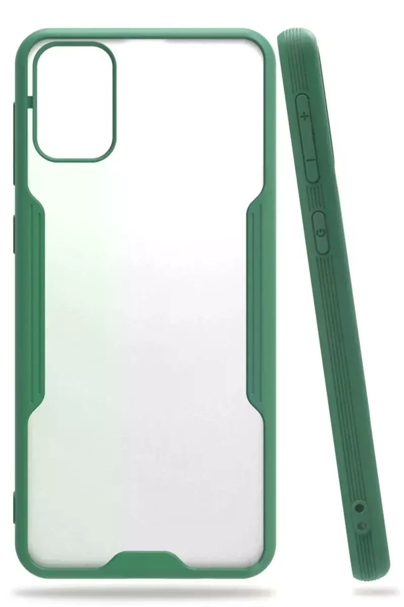 Samsung Galaxy M31 Kılıf Platin Silikon - Yeşil