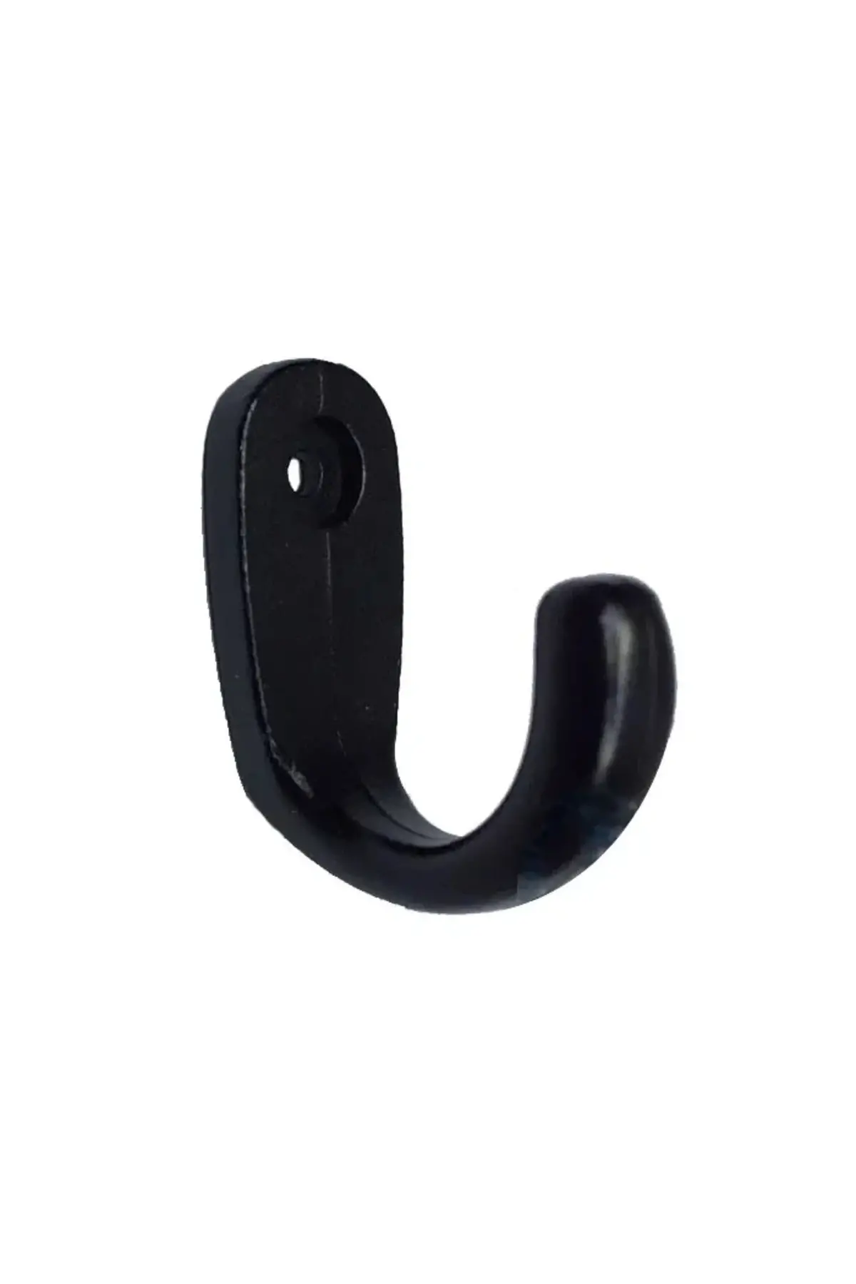 Büyük Tekli Fincan Askı, Dekor Askısı - Siyah, 100 Adet, 12x23x30 Mm