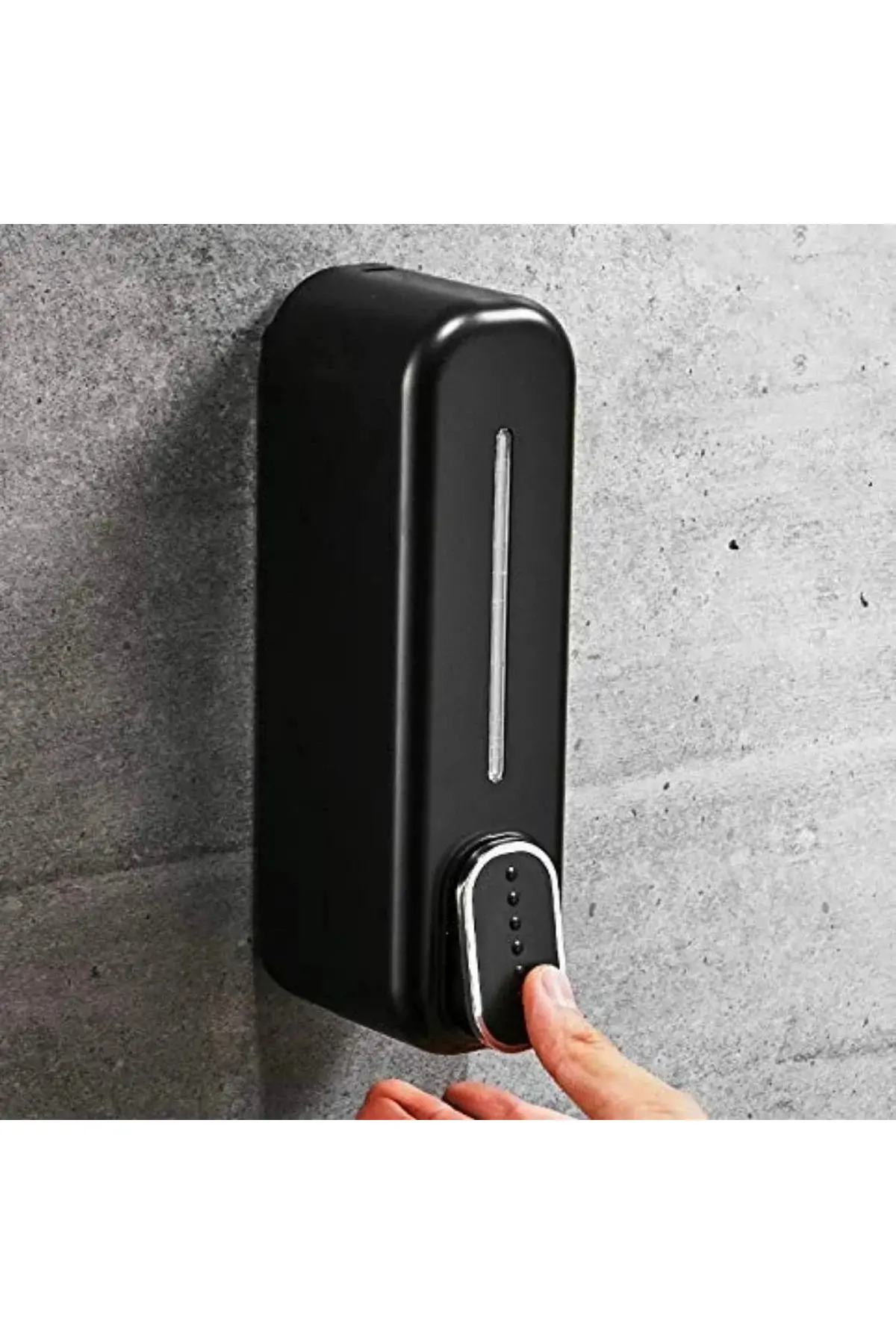 Buffer ® Siyah Duvara Monte Sıvı Sabunluk Dispenser 300 ml