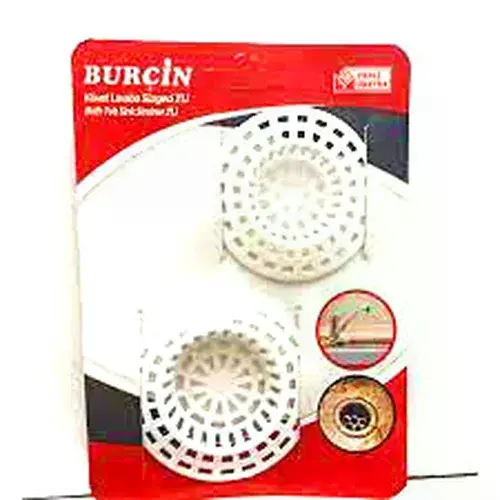 2 Parça Plastik Küvet Lavabo Süzgeç