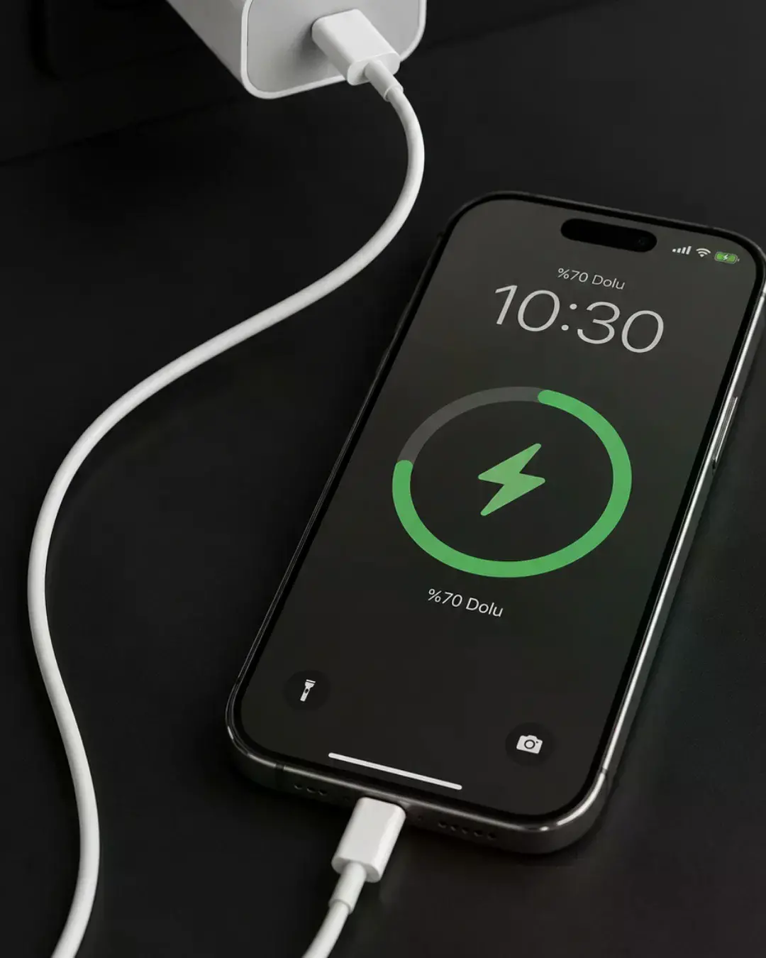 iPhone 13 12 11 XR XS X SE 2022 2020 20W Lightning Şarj Cihazı