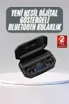 Rgb Işıklı Çift krofonlu Siyah Profesyonel Oyuncu Kulaklığı Kablosuz Kulakiçi-2