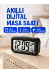 Fotoselli Dijital Masa Saati Aydınlatmalı Alarm ve Tarih Göstergeli-1