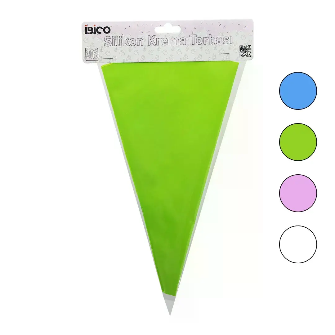 Silikon 30CM Tekli Krema Sıkma Torbası