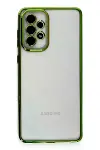 Samsung Galaxy A53 5G Kılıf Razer Lensli Silikon - Yeşil-3