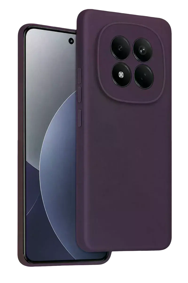 Xiao Red Note 15 4G First Silikon - Mürdüm