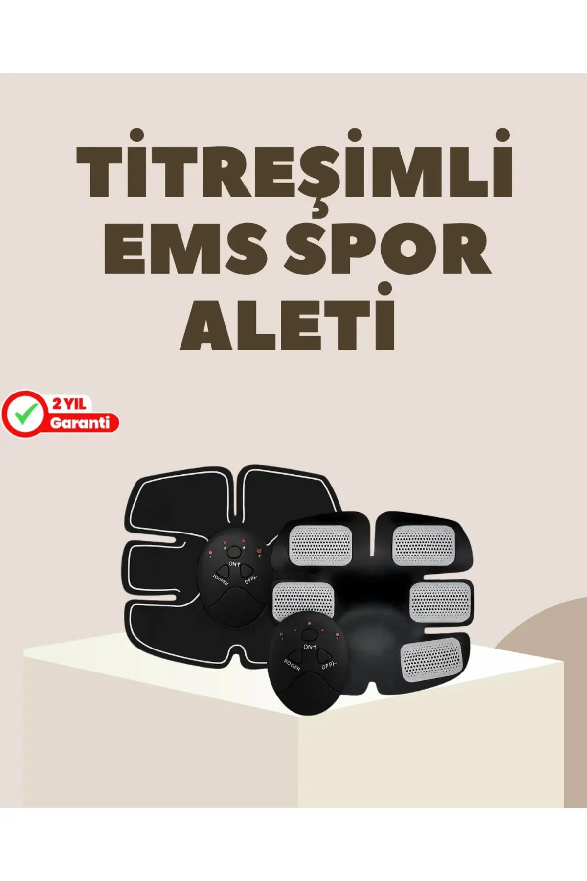 EMS Kas Yapma ve Yağ Yakma Cihazı Titreşimli 2025 Spor Aleti