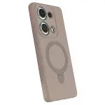 Xiao Red Note 13 Pro 4g Regal Magsafe Standlı Kapak - Çöl Titanyum-3