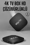 TV Box HD Çözünürlüklü 4 Çekirdekli 8 GB Dahili Hafıza Android Uyumlu-1