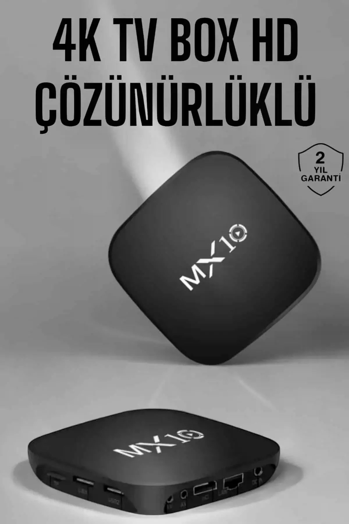 TV Box HD Çözünürlüklü 4 Çekirdekli 8 GB Dahili Hafıza Android Uyumlu