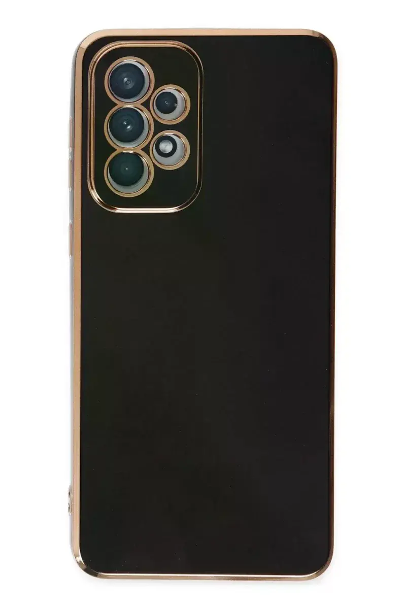 Samsung Galaxy A73 5G Kılıf Volet Silikon - Siyah