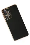 Samsung Galaxy A73 5G Kılıf Volet Silikon - Siyah-2