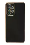 Samsung Galaxy A73 5G Kılıf Volet Silikon - Siyah-1