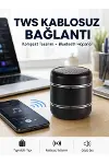 Taşınabilir Silindir Tasarım Bluetooth 5.0 Hoparlör Yüksek Bas Performanslı Yeni Nesil-1