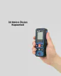 Profesyonel Lazer Metre Hassas Ölçüm ve Dijital Ekran Yeni Nesil-4