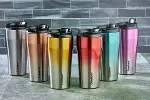 CKR-2049 400ML.ÇELİK Mug Termos Bardak Çift Renk-2