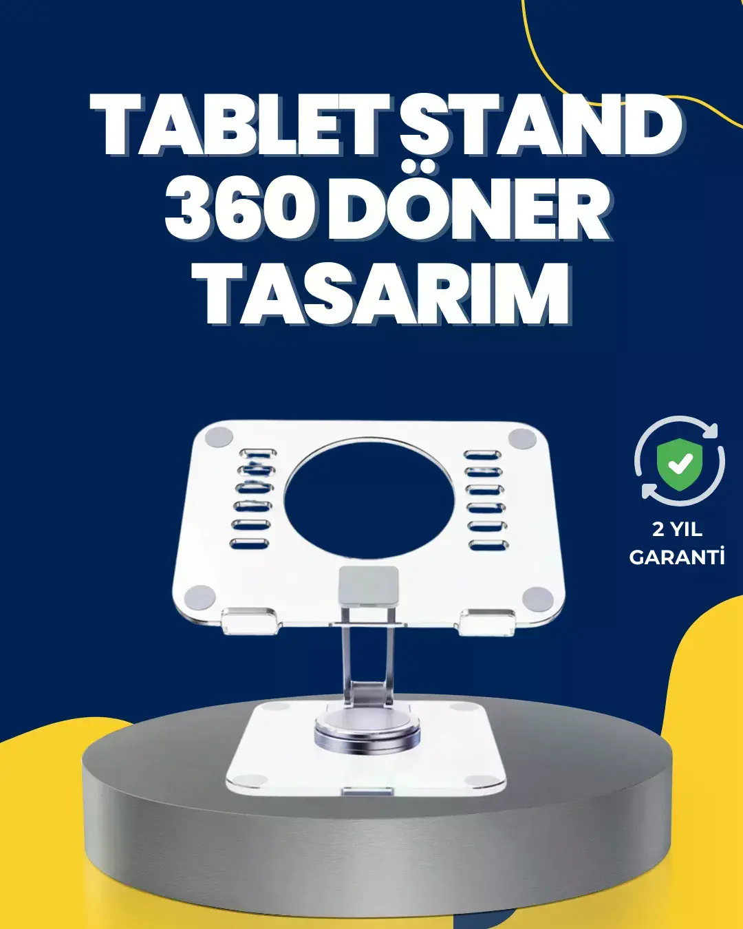 Evrensel Tablet Tutucu Stand Oyun ve Video İzleme İçin