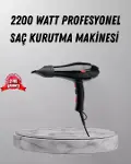 2200W Fön Makinesi – Profesyonel AC Motor, Soğuk ve Sıcak Üfleme-1