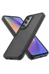 Samsung Galaxy A14 4G Kılıf Elegant Kapak - Siyah-2