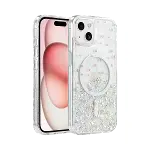 Onegif Apple İphone 14 sk Simli Magsafe Kapak - Desen 1-2