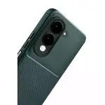 Vivo Y29s Auto Focus Karbon Kapak - Koyu Yeşil-7