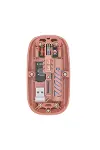 Sessiz Tıklamalı Şeffaf Mouse Bluetooth ve USB Uyumlu-5