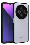 Xiao Red 14C Kılıf Montreal Silikon Kapak - Siyah-1